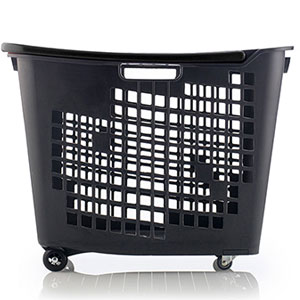 Panier Libre-Service à Roulettes 55L